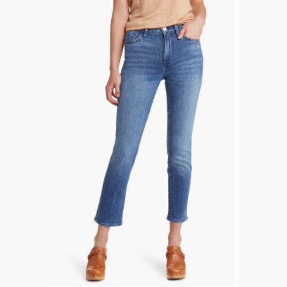 FRAME Le High Straight Jeans Size 31 - Picture 1 of 10
